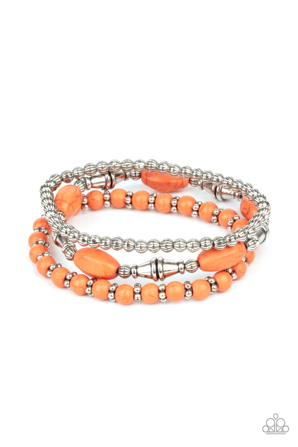 Sahara Sanctuary - orange - Paparazzi bracelet