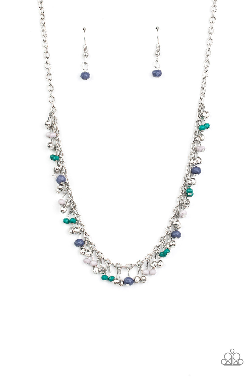 Sailing the Seven Seas - blue - Paparazzi necklace