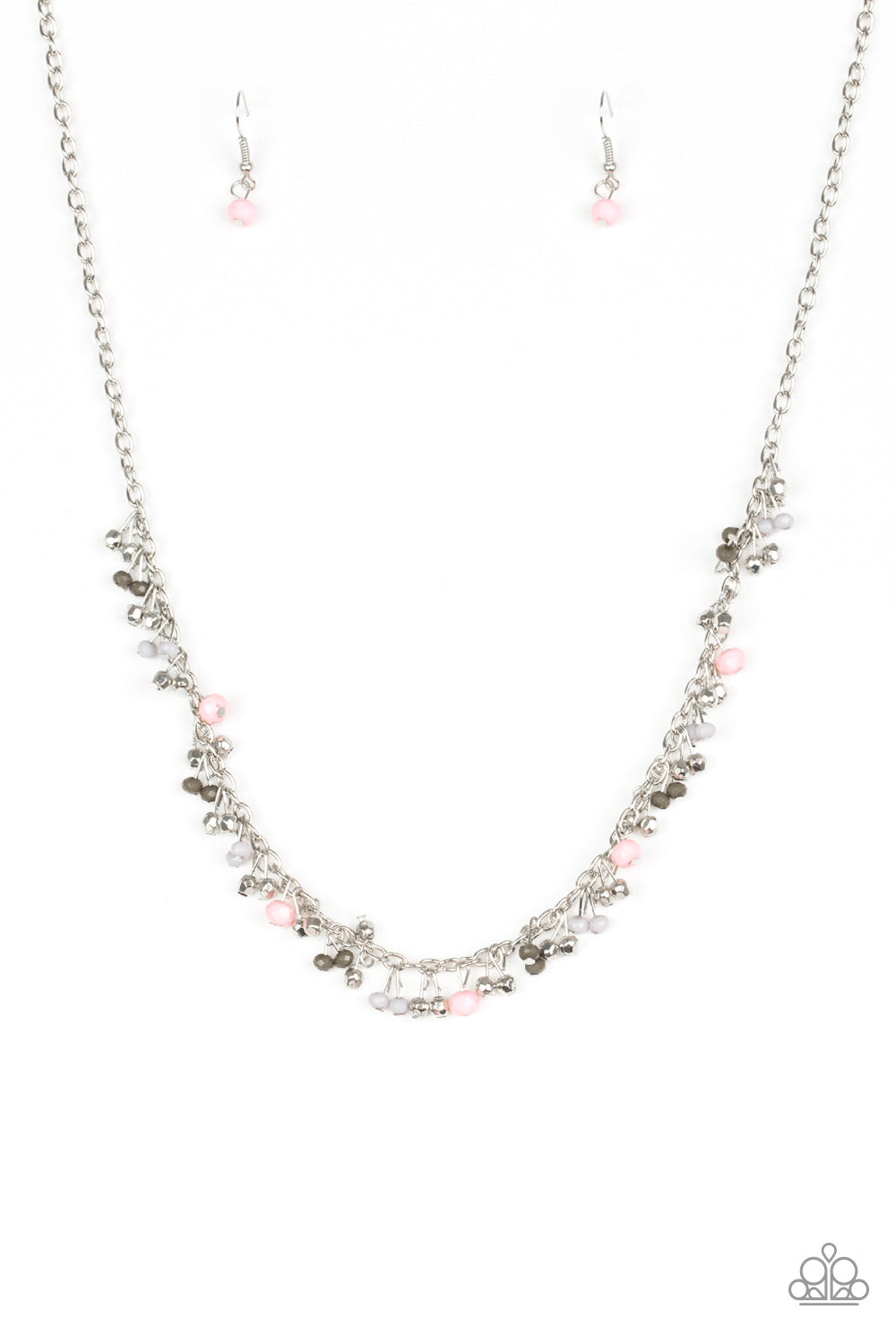 Sailing the Seven Seas - pink - Paparazzi necklace