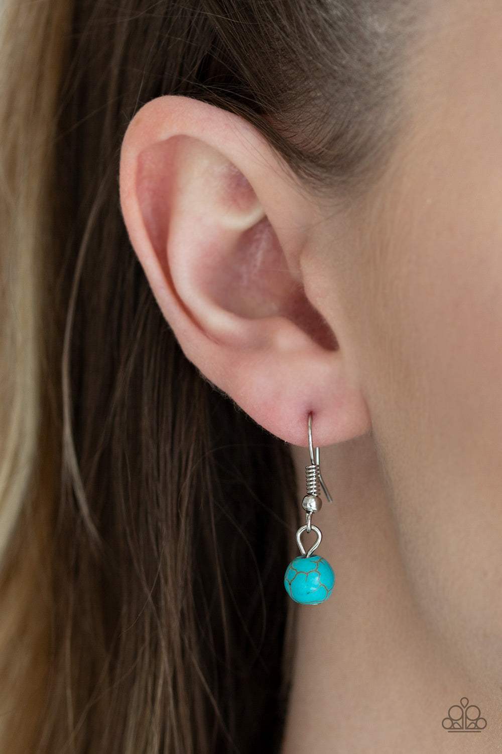 Sandstone Solstice - blue - Paparazzi necklace