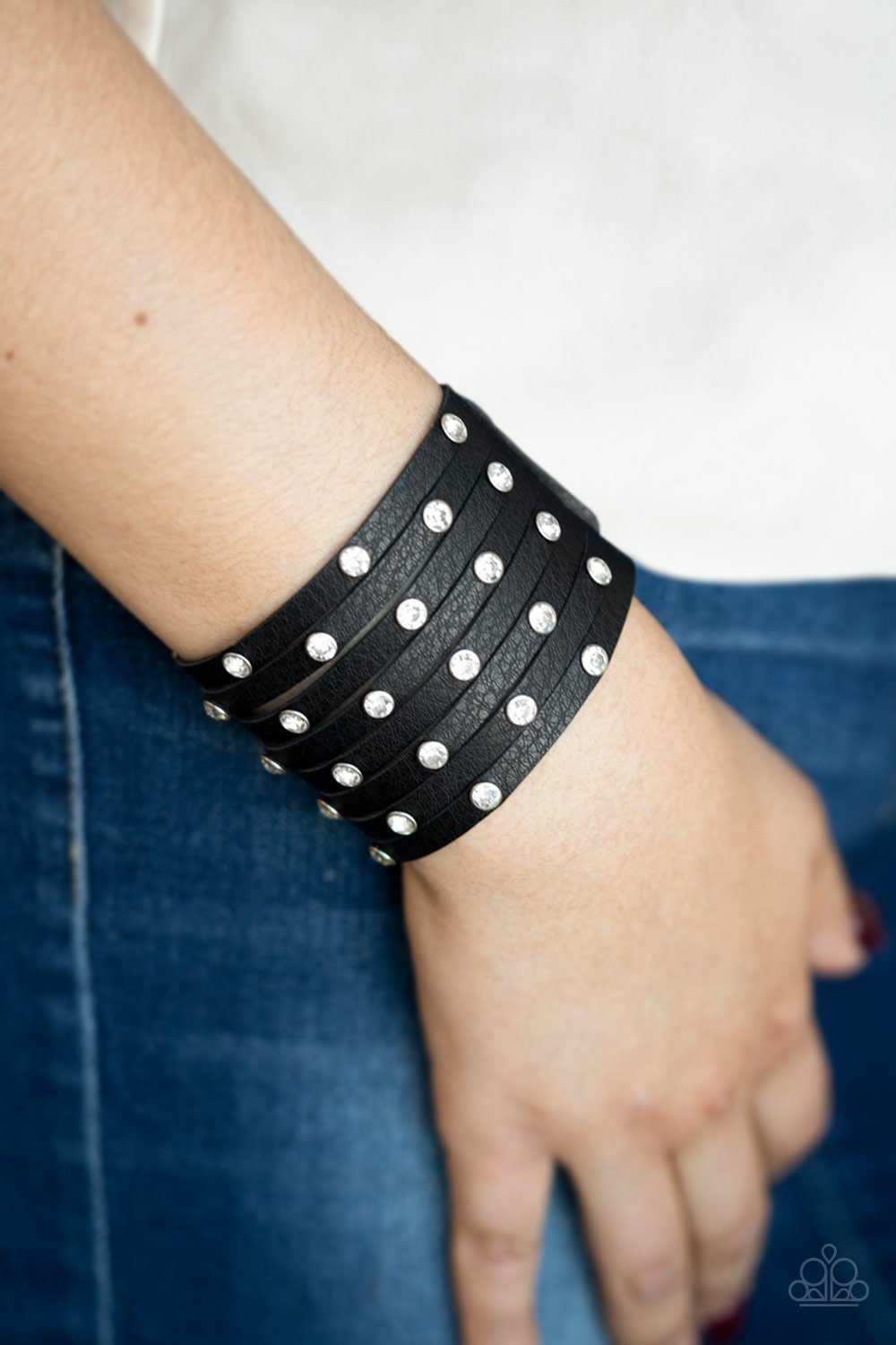Sass Squad - black - Paparazzi bracelet