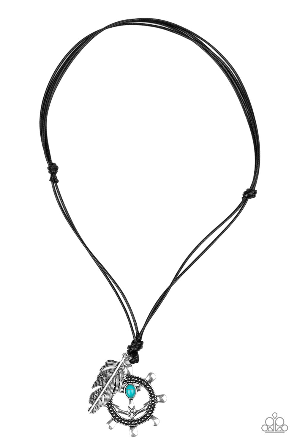 Sea Bird - blue - Paparazzi urban necklace