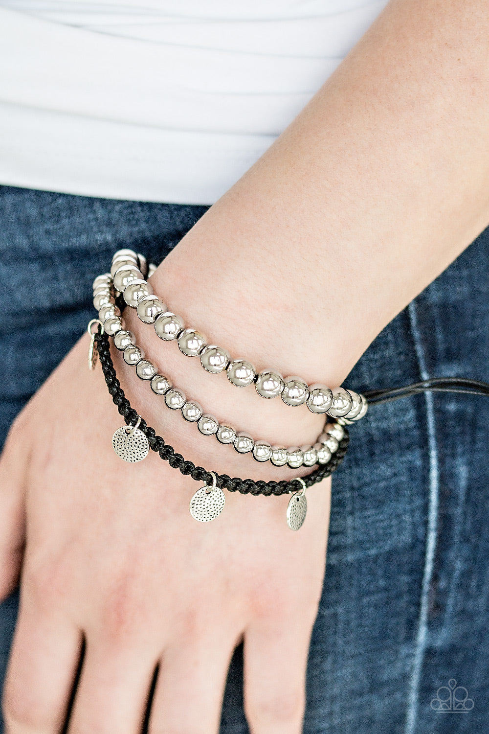 Seafaring Adventure - silver - Paparazzi bracelet