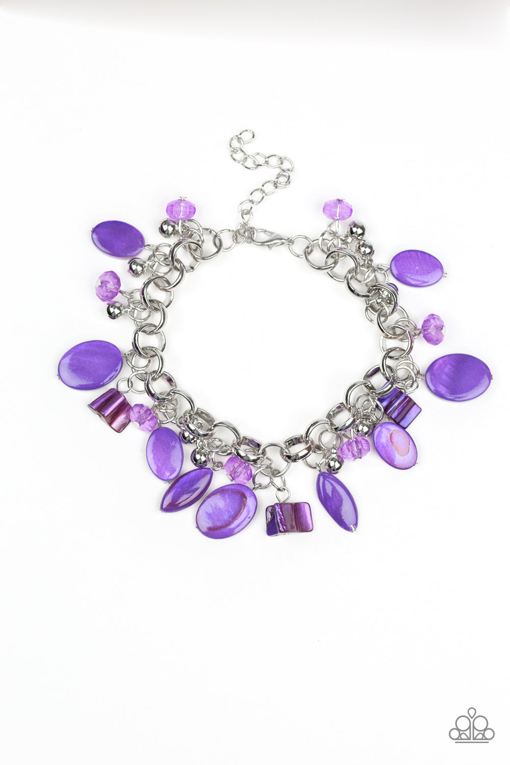 Seashore Sailing - purple - Paparazzi bracelet