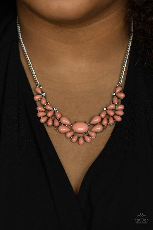 Secret GARDENISTA - pink - Paparazzi necklace