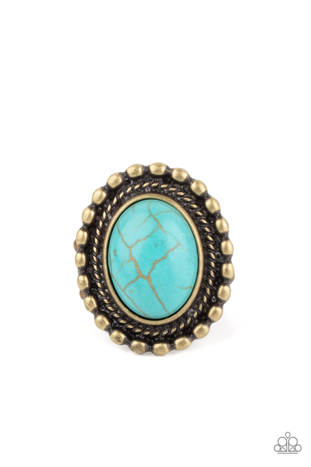 Sedona Soul - brass - Paparazzi ring