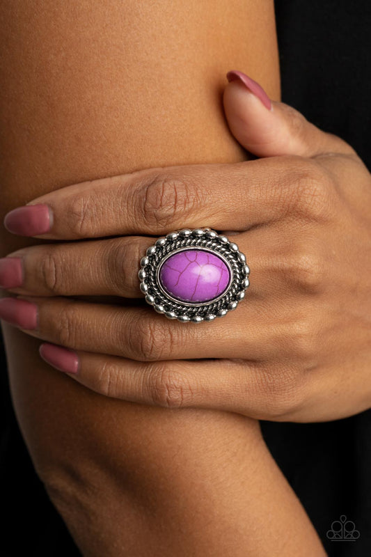 Sedona Soul - purple - Paparazzi ring