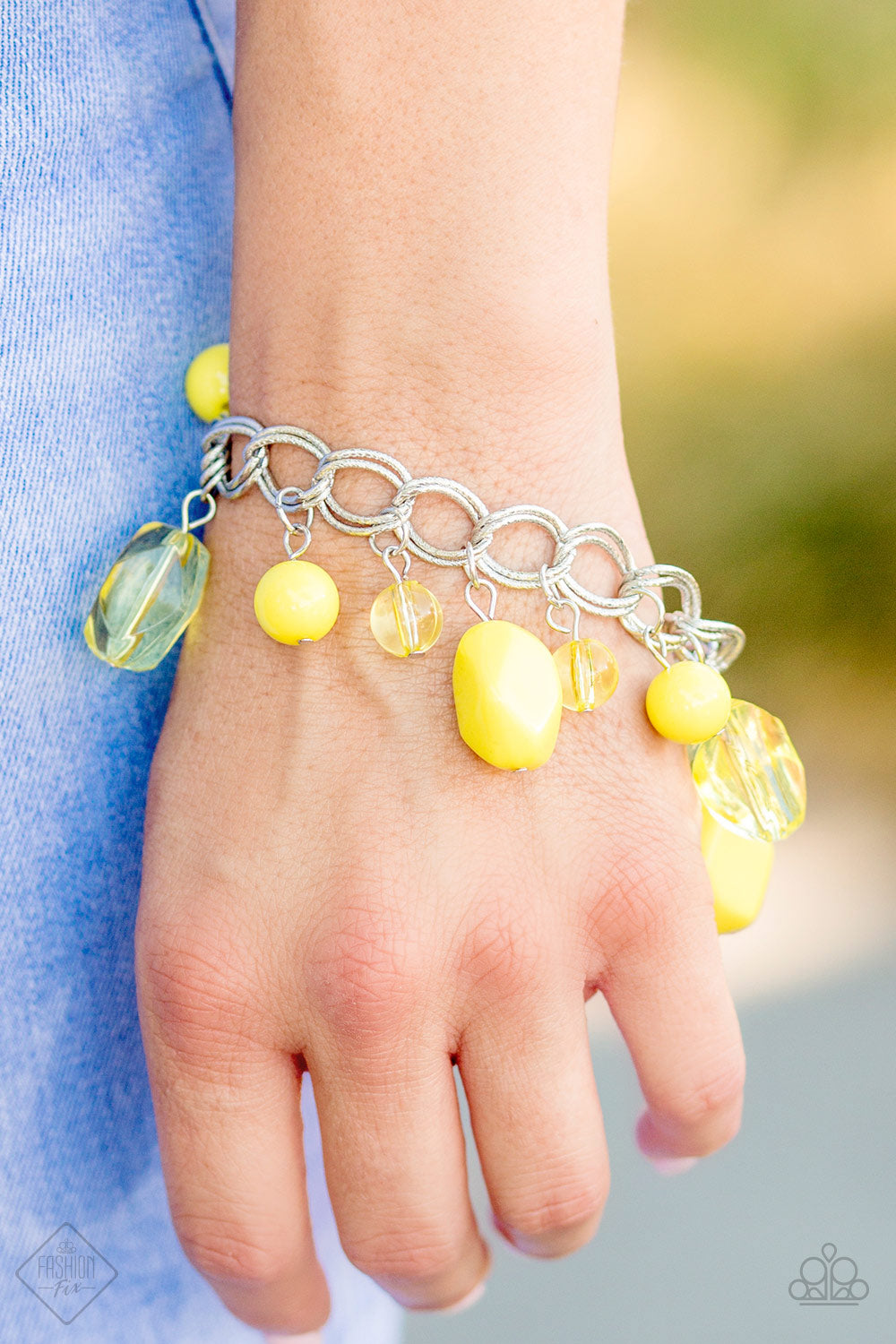 Seize the Bay - yellow - Paparazzi bracelet