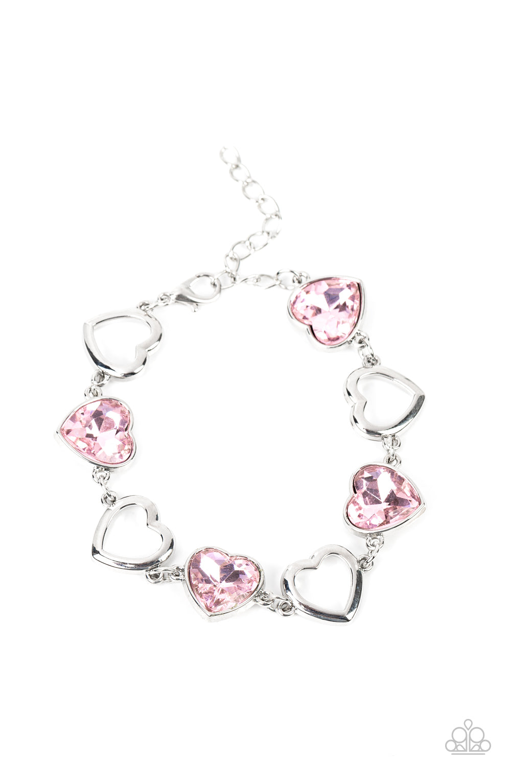 Sentimental Sweethearts - pink - Paparazzi bracelet