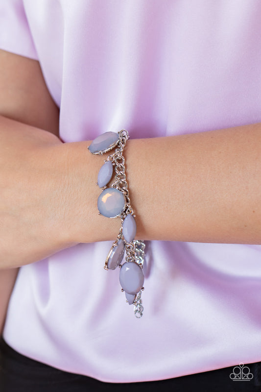 Serendipitous Shimmer - silver - Paparazzi bracelet
