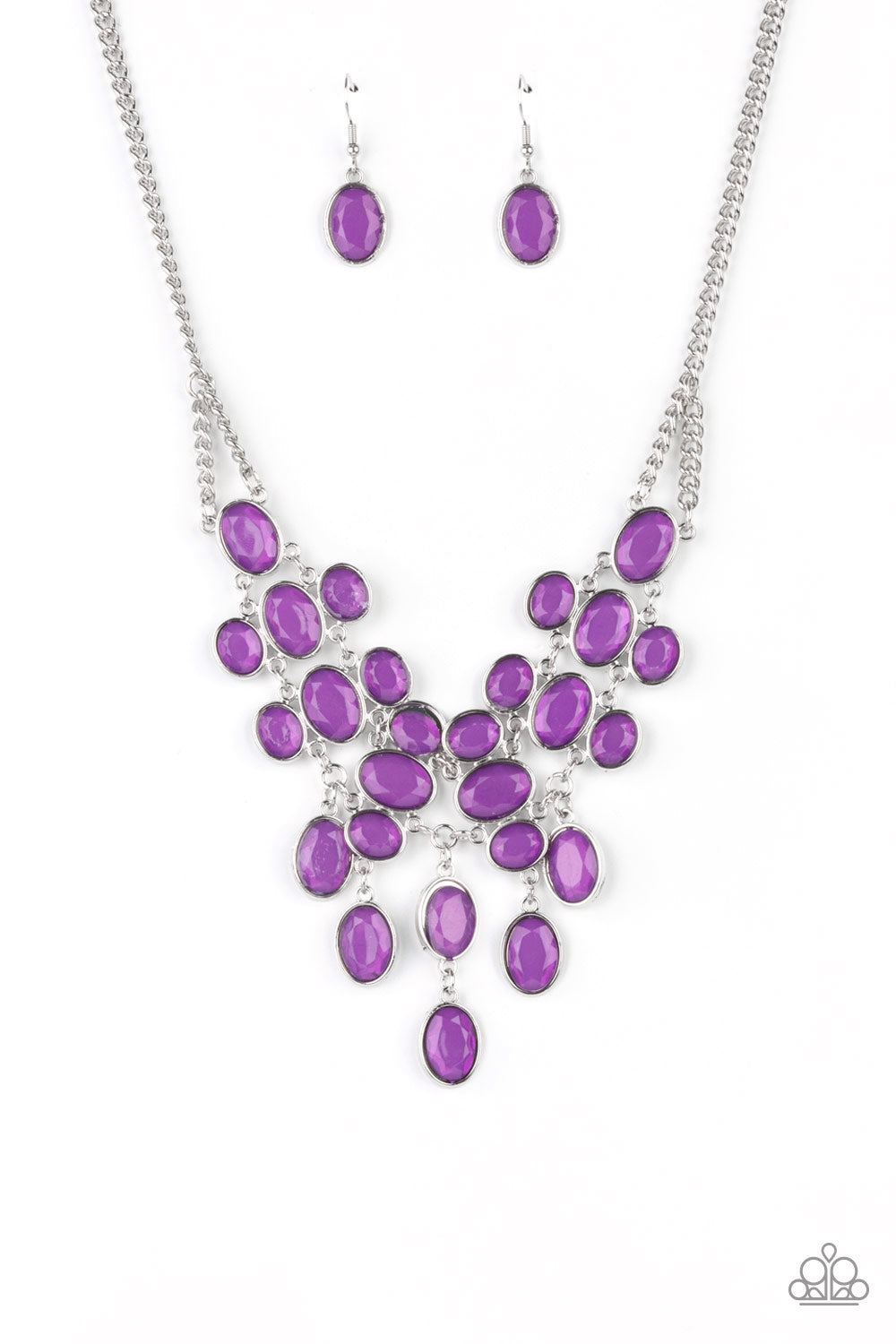 Serene Gleam - purple - Paparazzi necklace