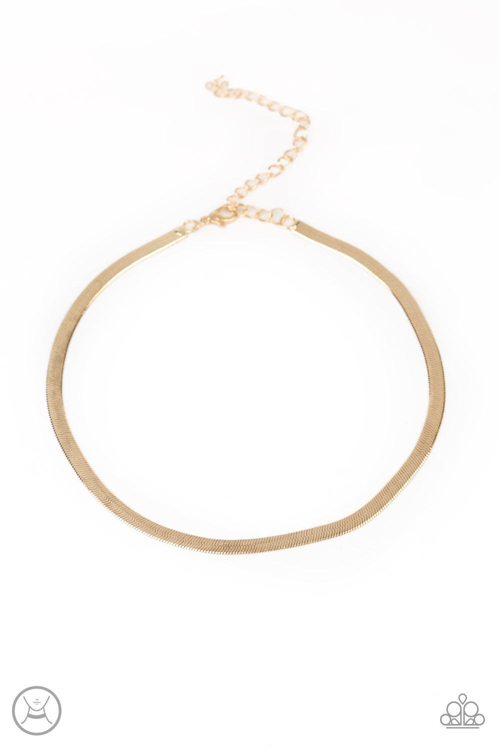 Serpentine Sheen - gold - Paparazzi necklace