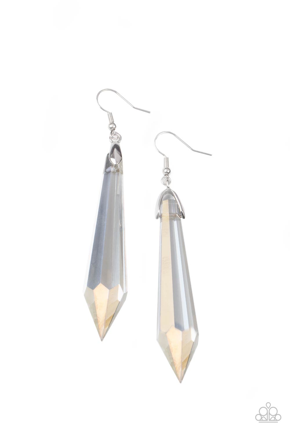 Sharp Dressed DIVA - multi - Paparazzi earrings
