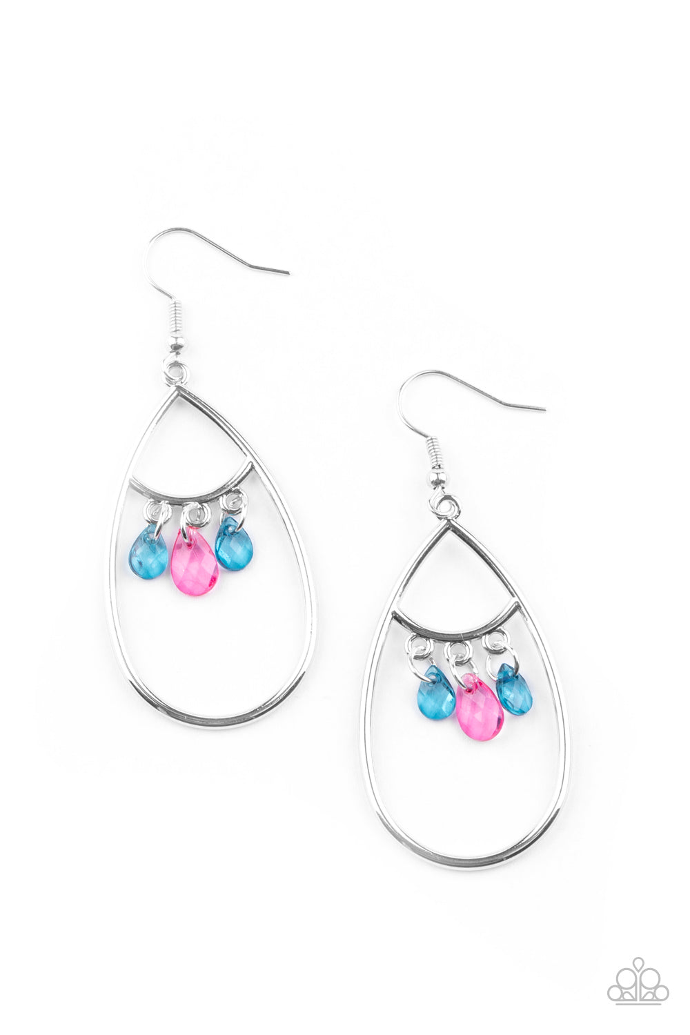 Shimmer Advisory - multi - Paparazzi earrings
