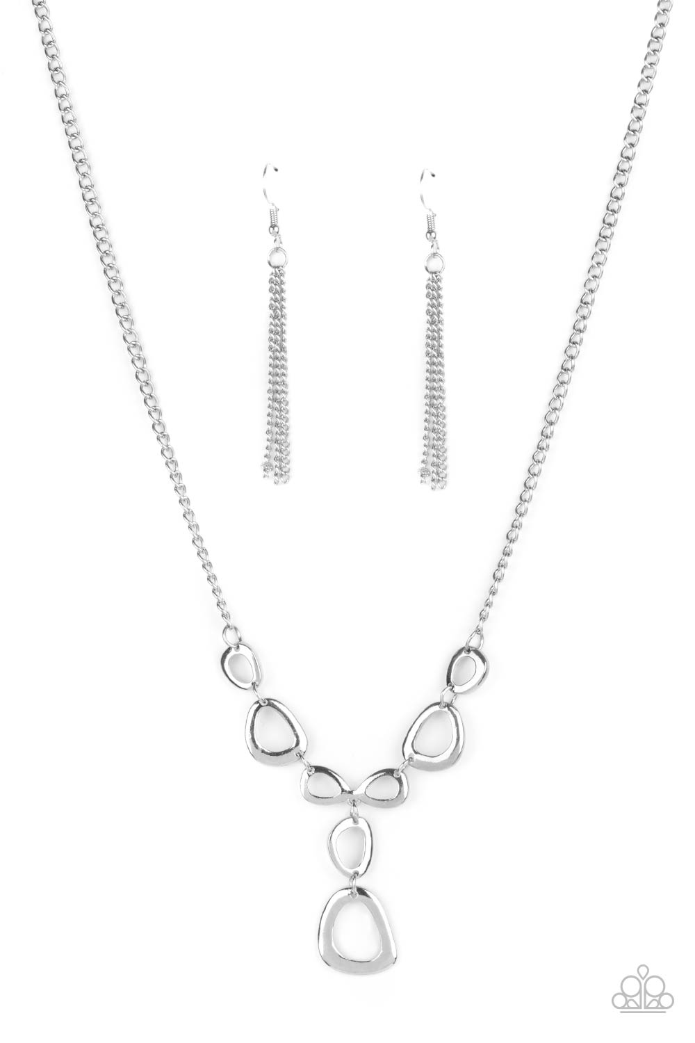 So Mod - silver - Paparazzi necklace