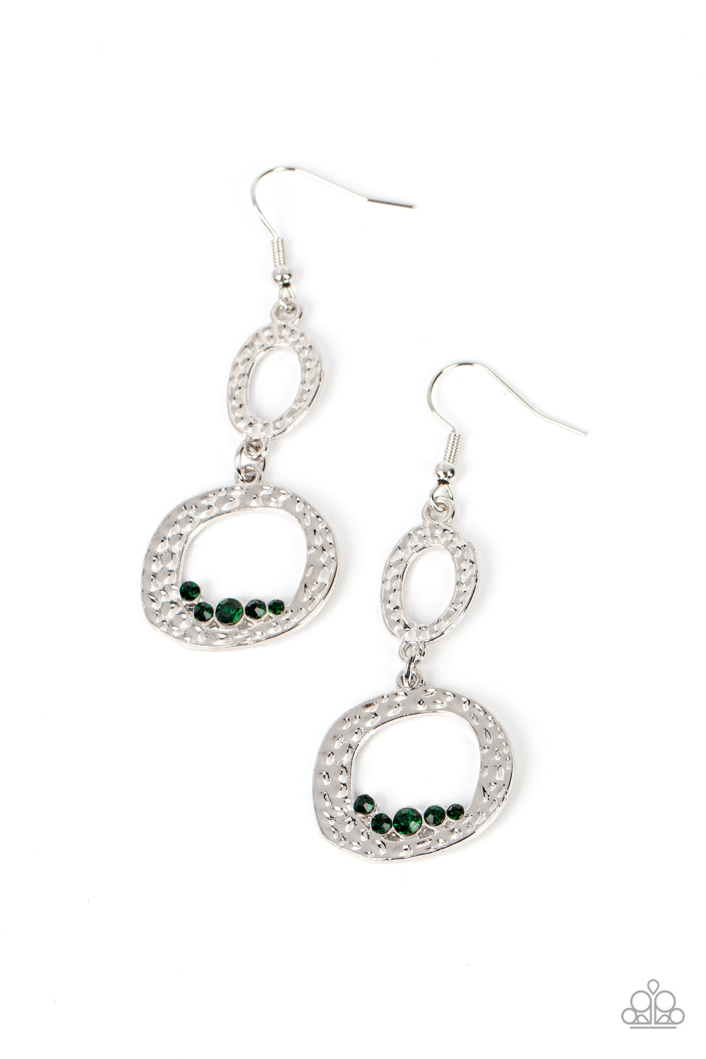 So Unexpected - green - Paparazzi earrings