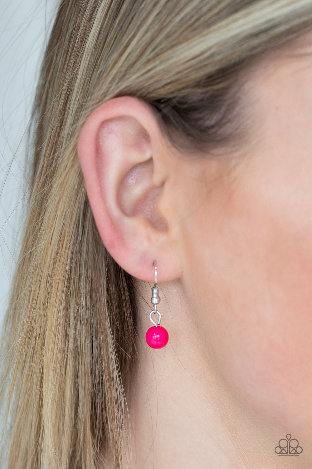 So Solar - pink - Paparazzi necklace