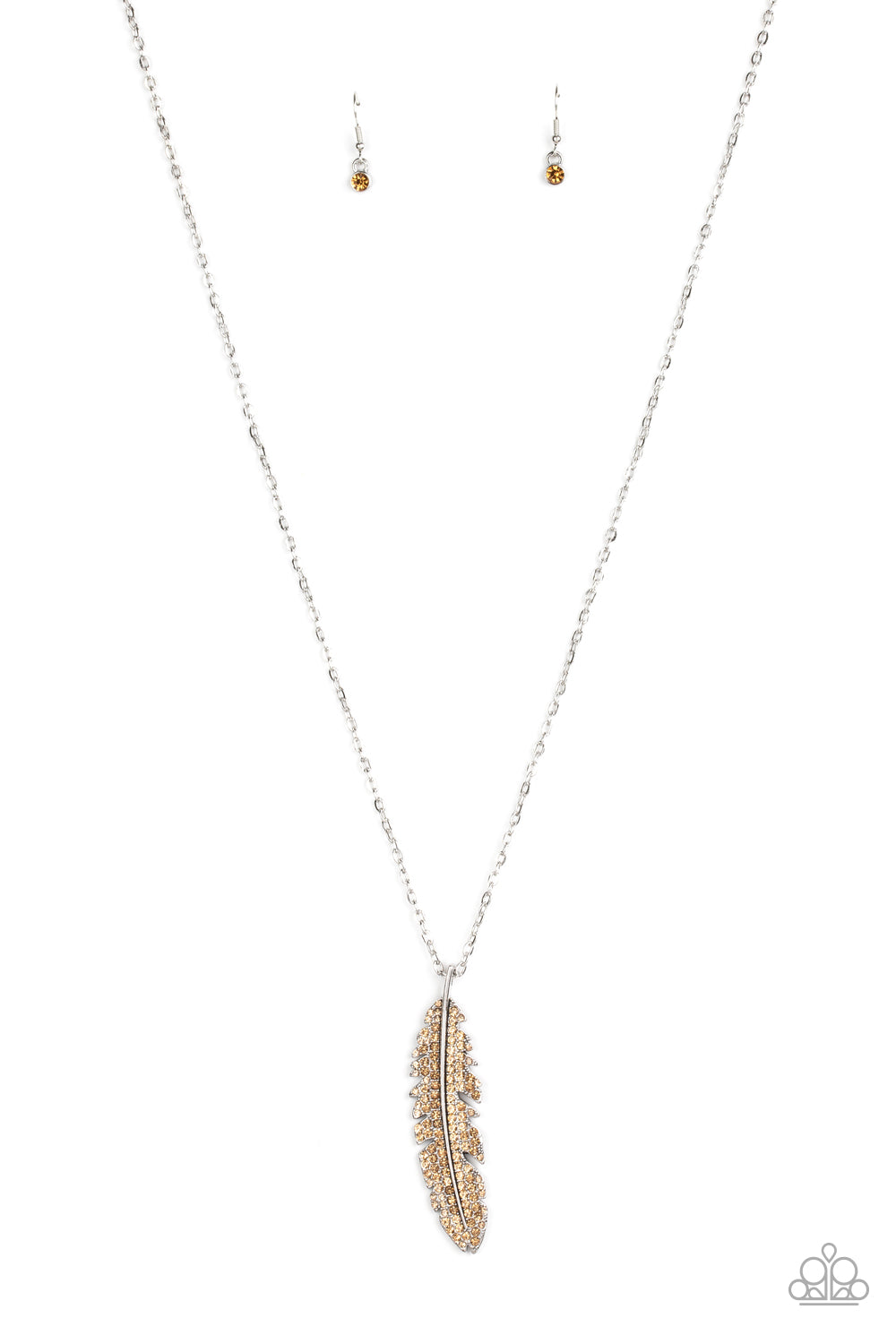 Soaring High - brown - Paparazzi necklace