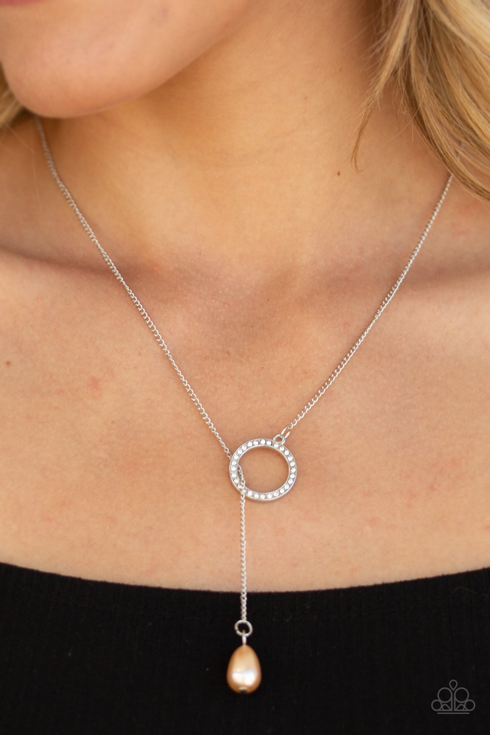 Social Luster-brown-Paparazzi necklace