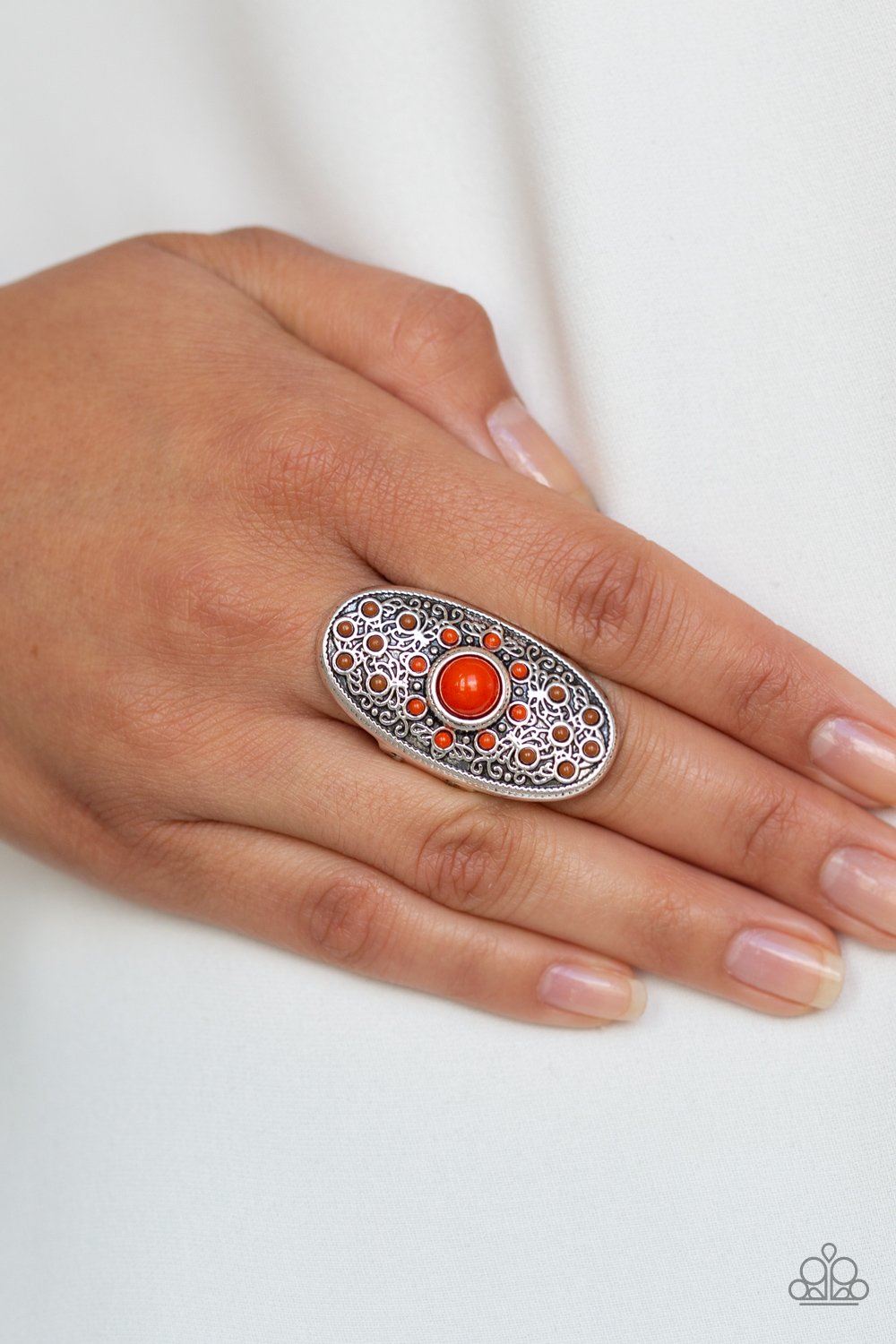 Solar Plexus - orange - Paparazzi ring