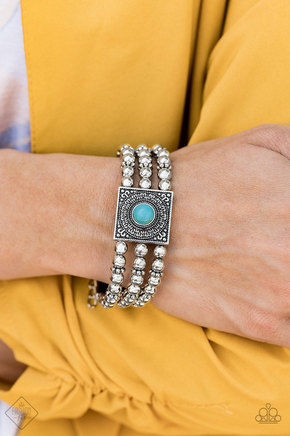 Solstice Soul - blue - Paparazzi bracelet