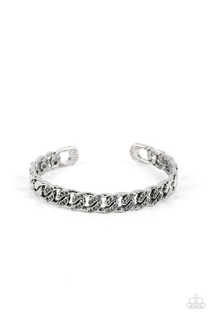 Some Serious Shimmer - silver - Paparazzi bracelet
