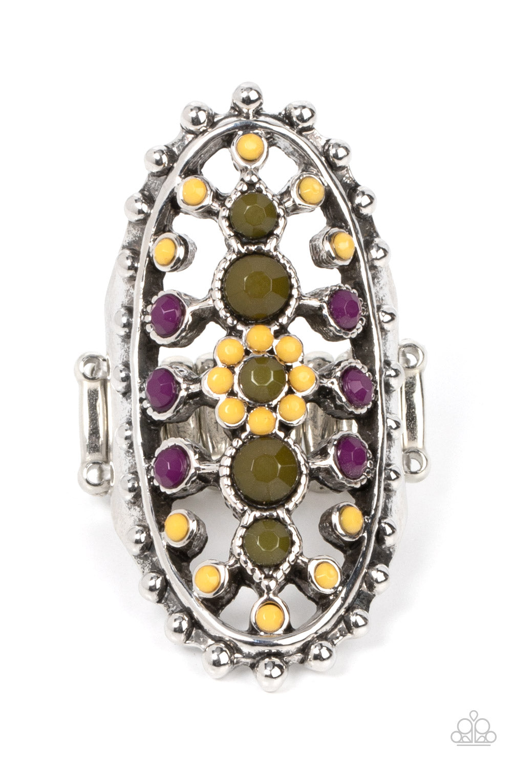 Sonoran Solstice - yellow - Paparazzi ring
