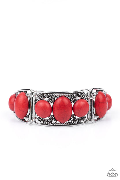 Southern Splendor - red - Paparazzi bracelet