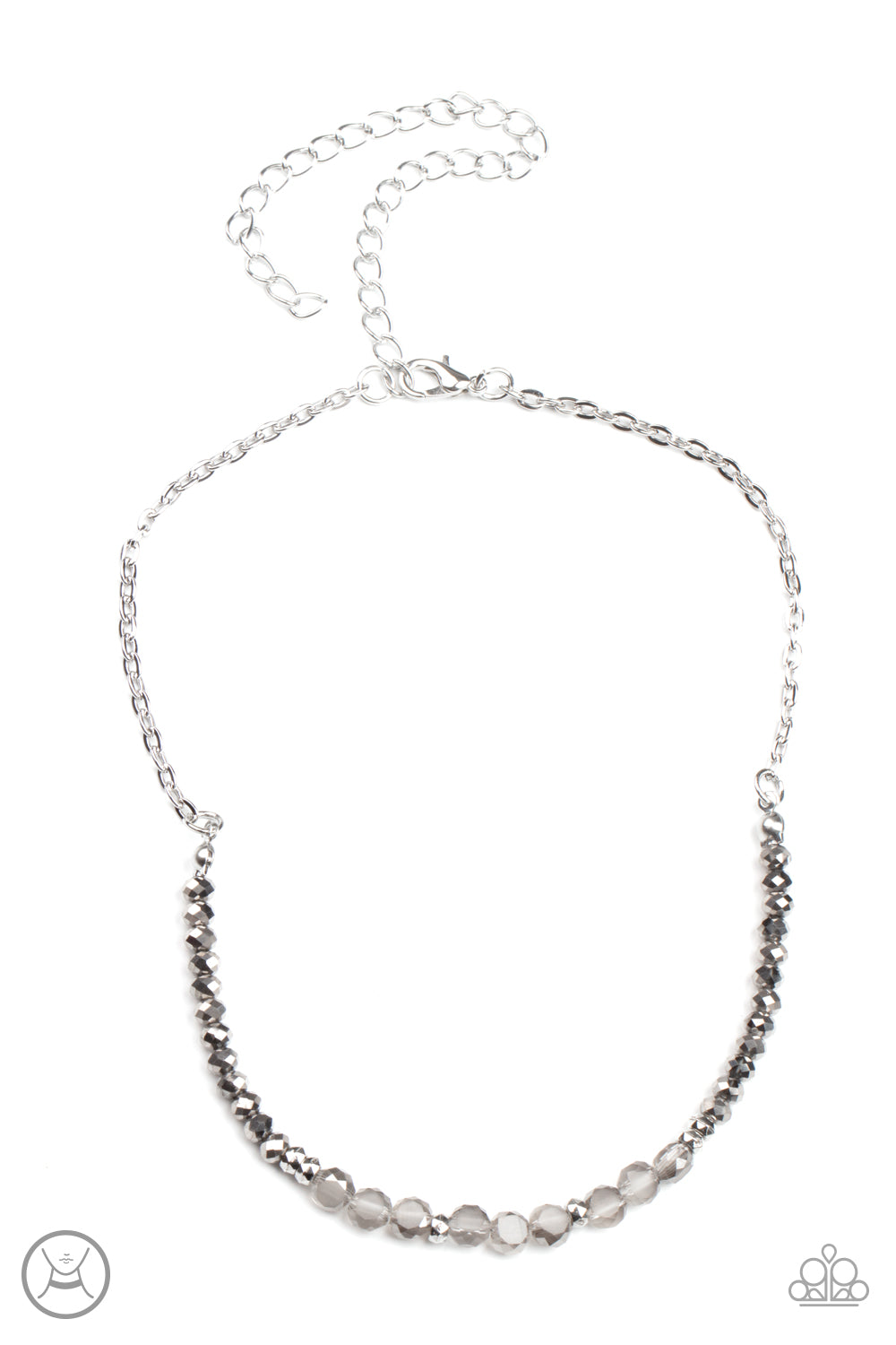 Space Odyssey - silver - Paparazzi necklace