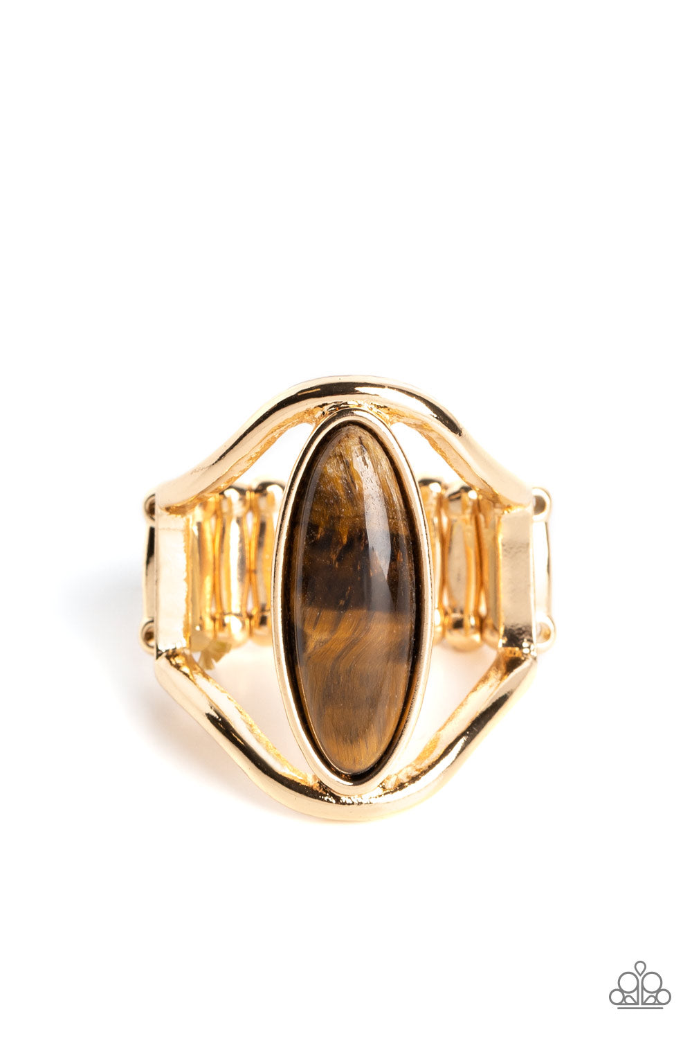 Spartan Stone - brown - Paparazzi ring