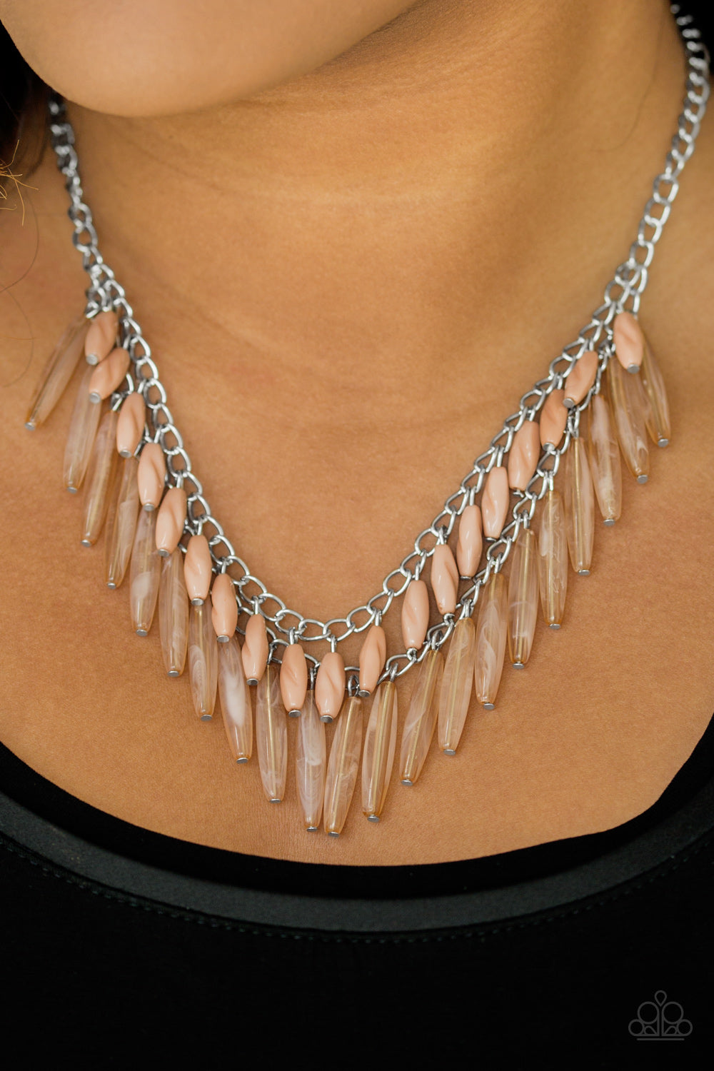 Speak of the Diva - brown - Paparazzi necklace