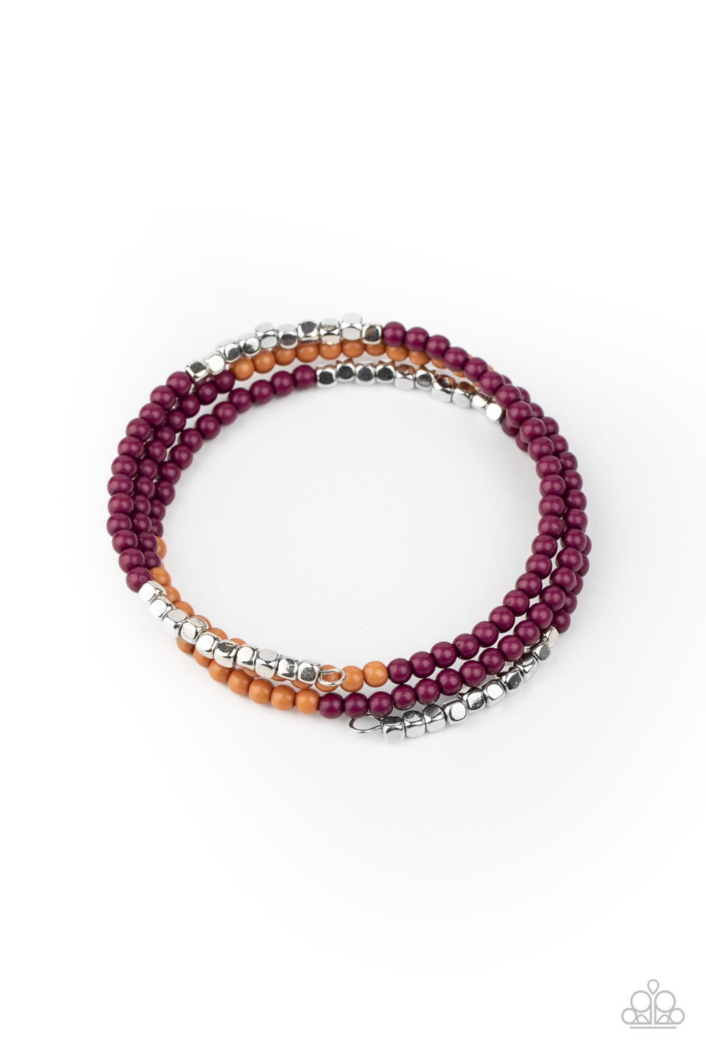Spiral Dive - purple - Paparazzi bracelet