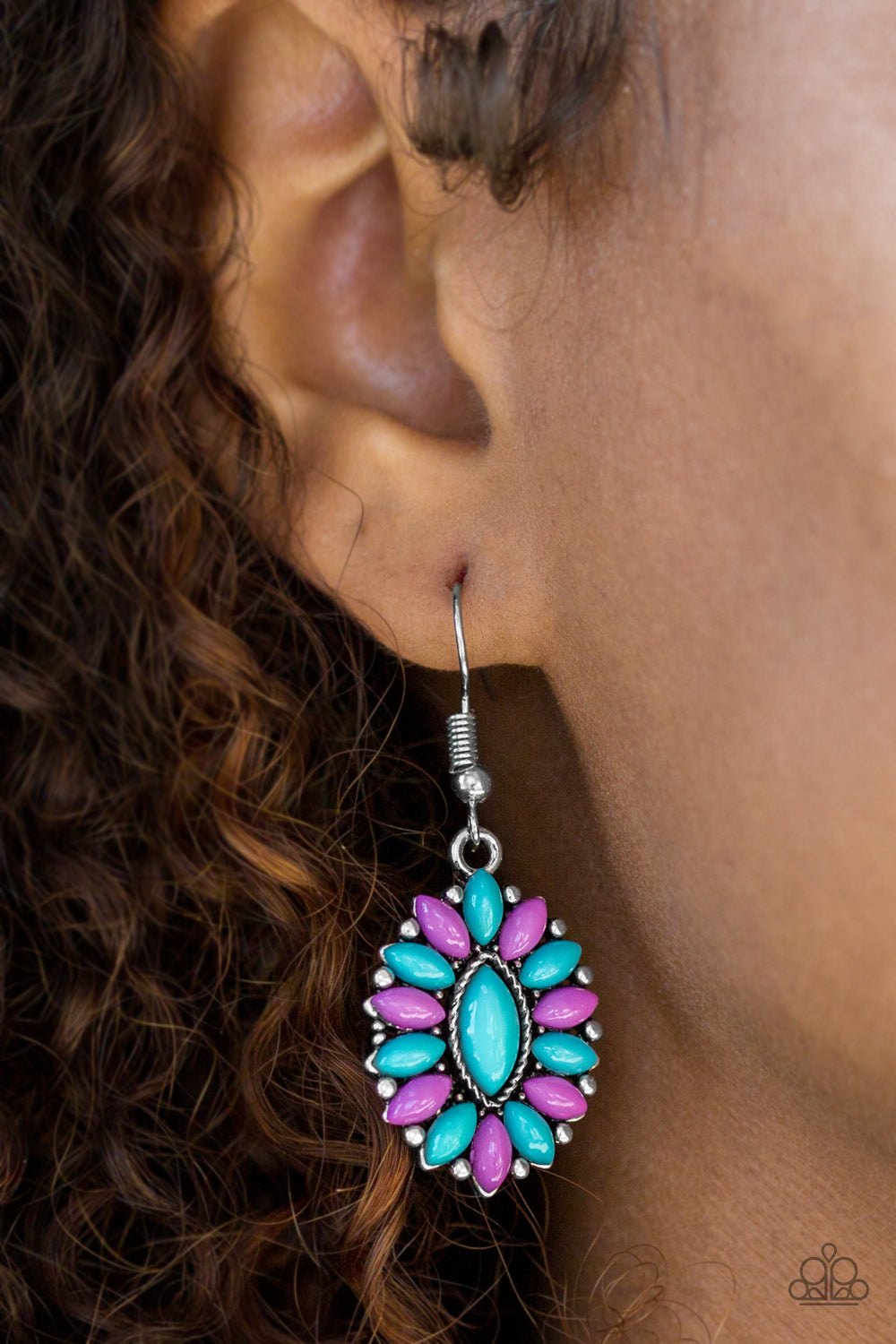 Spring Tea Parties - multi - Paparazzi earrings