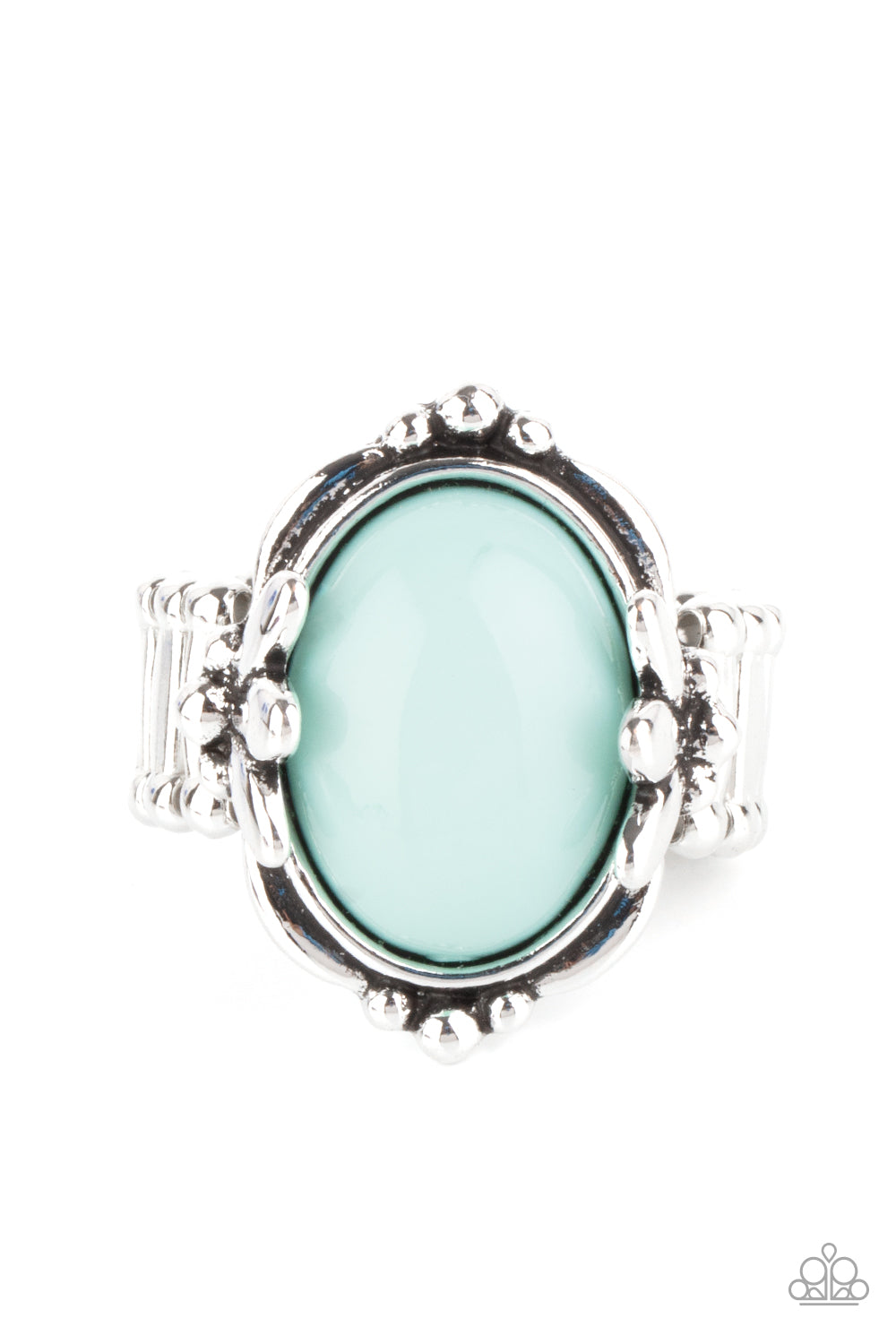 Springtime Splendor - blue - Paparazzi ring