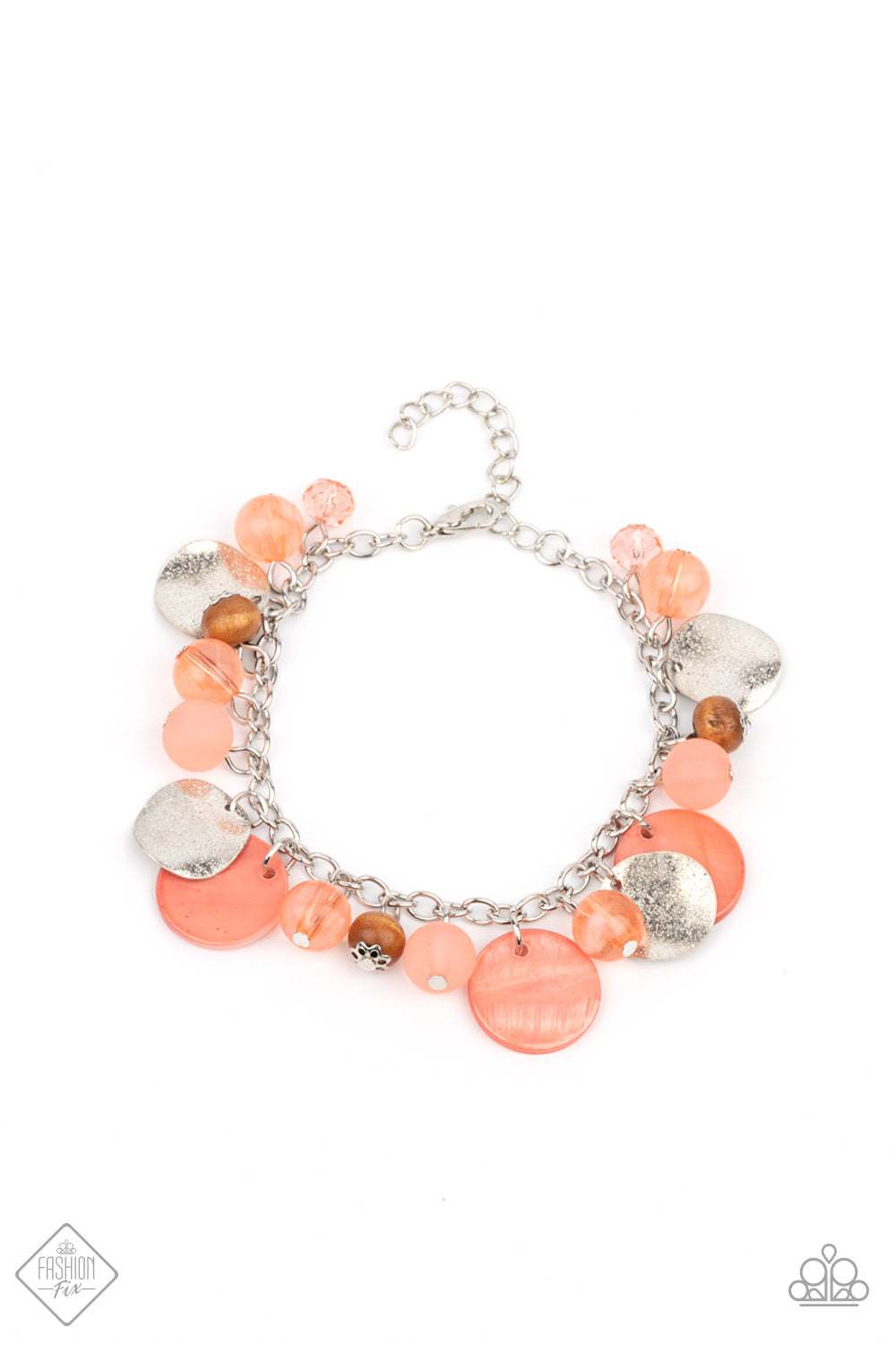 Springtime Springs - orange - Paparazzi bracelet