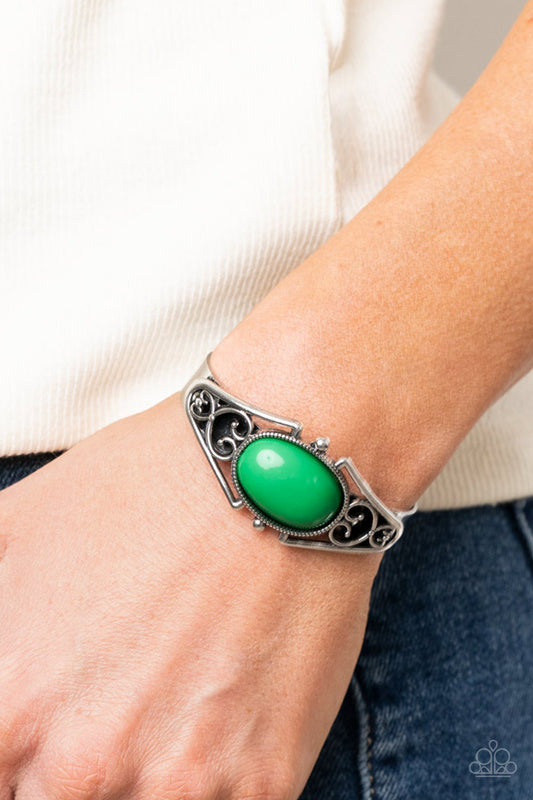 Springtime Trendsetter - green - Paparazzi bracelet
