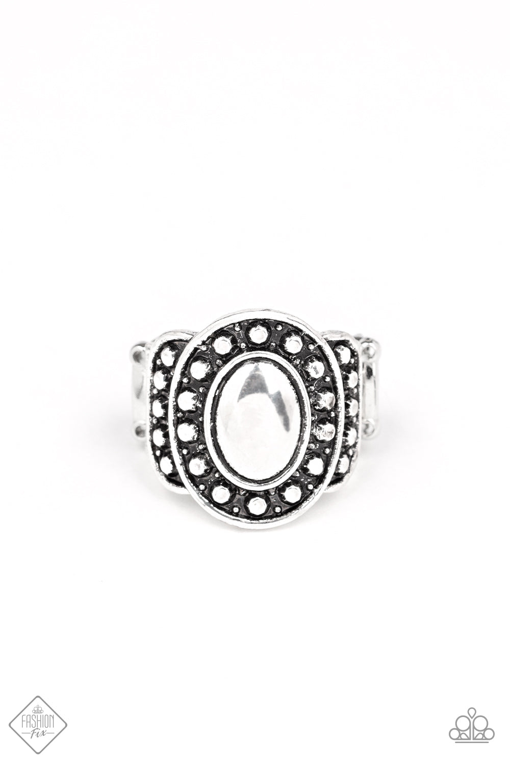 Stacked Stunner - silver - Paparazzi ring