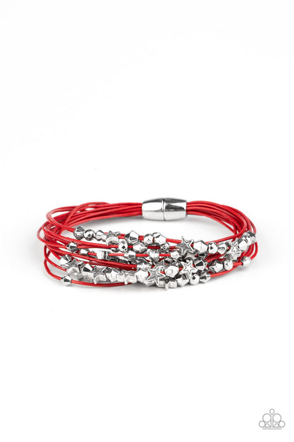 Star-Studded Affair - red - Paparazzi bracelet