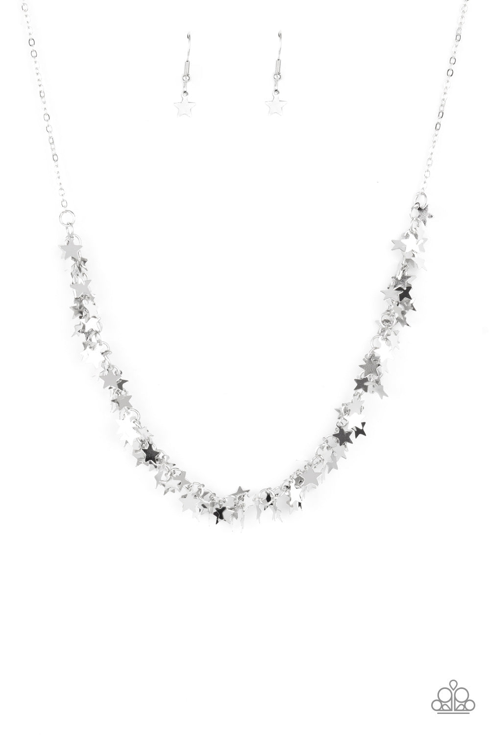 Starry Anthem - silver - Paparazzi necklace