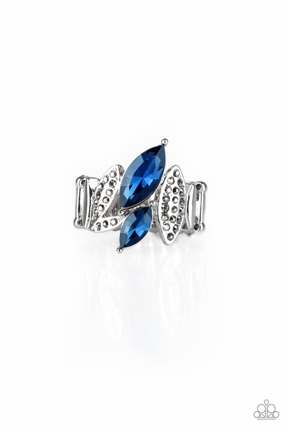 Stay Sassy - blue - Paparazzi ring