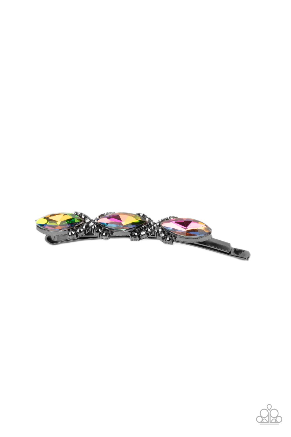 Stellar Socialite - multi - Paparazzi hair clip