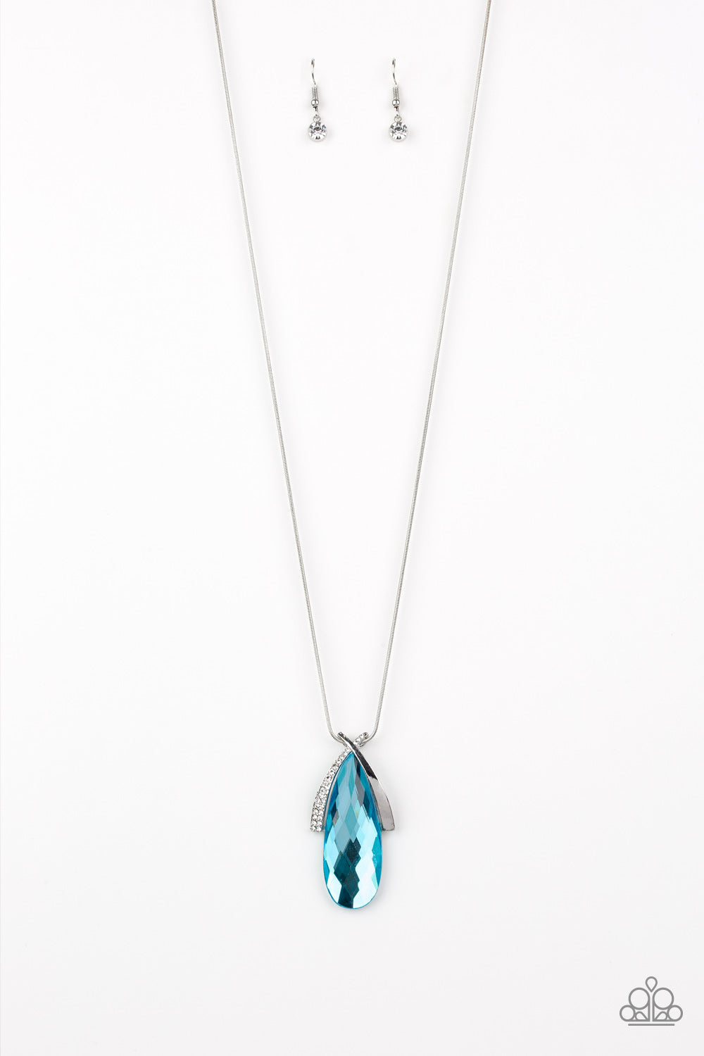 Stellar Sophistication - blue - Paparazzi necklace
