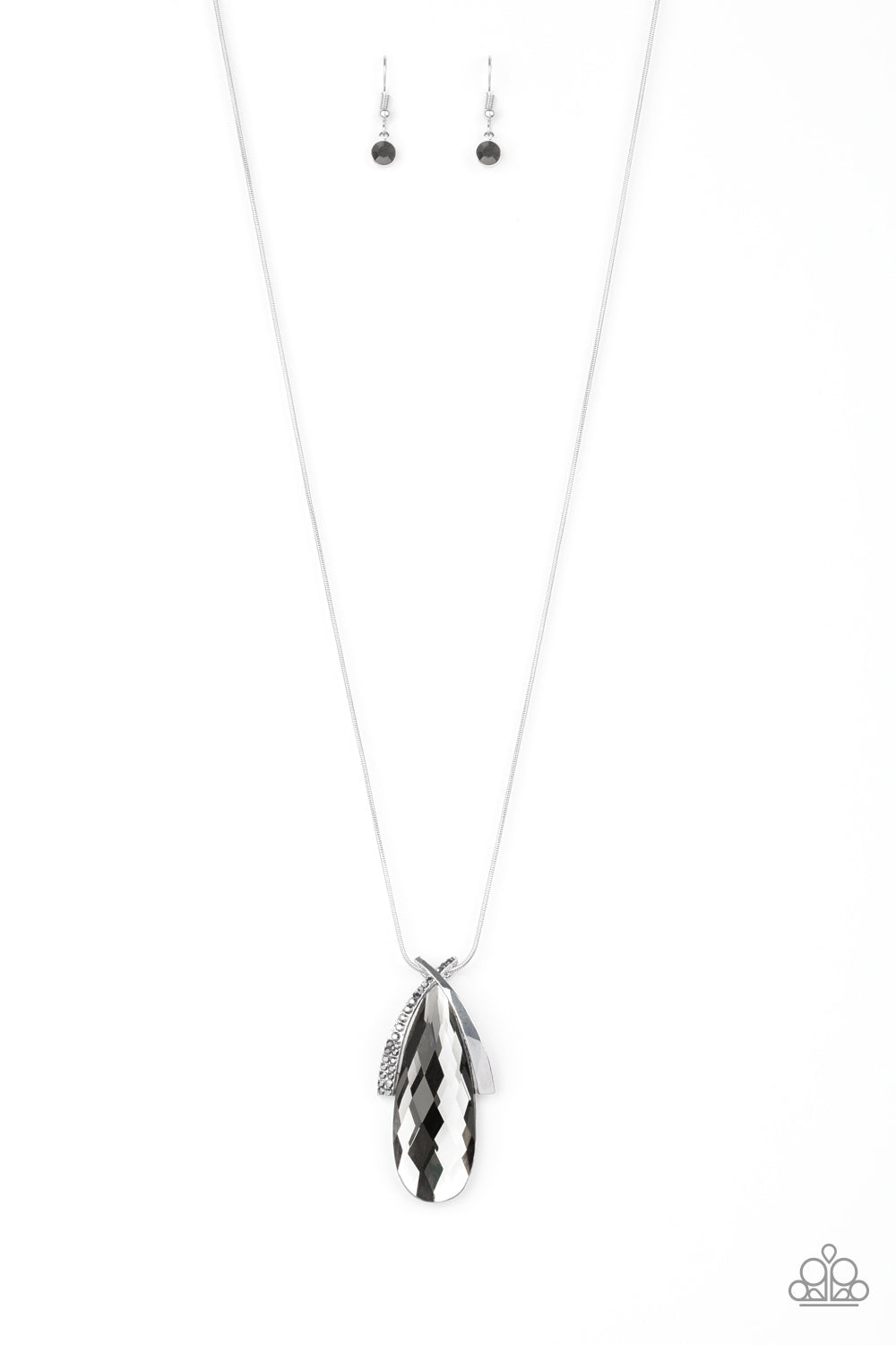 Stellar Sophistication - silver - Paparazzi necklace