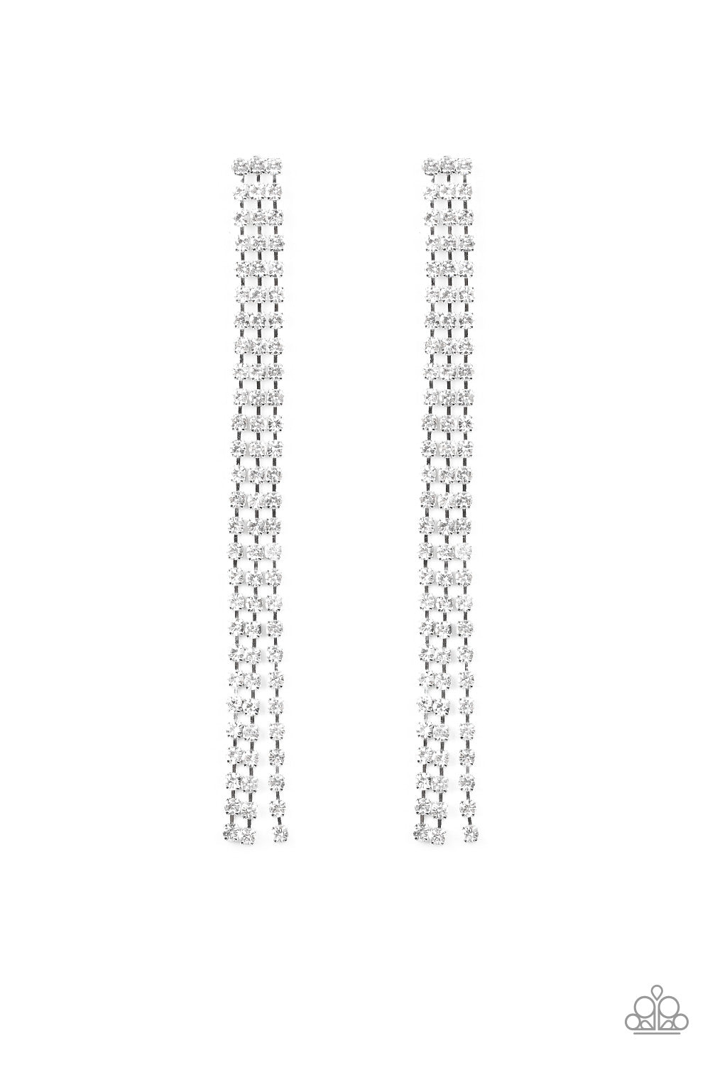 Stellar Starlight - black - Paparazzi earrings