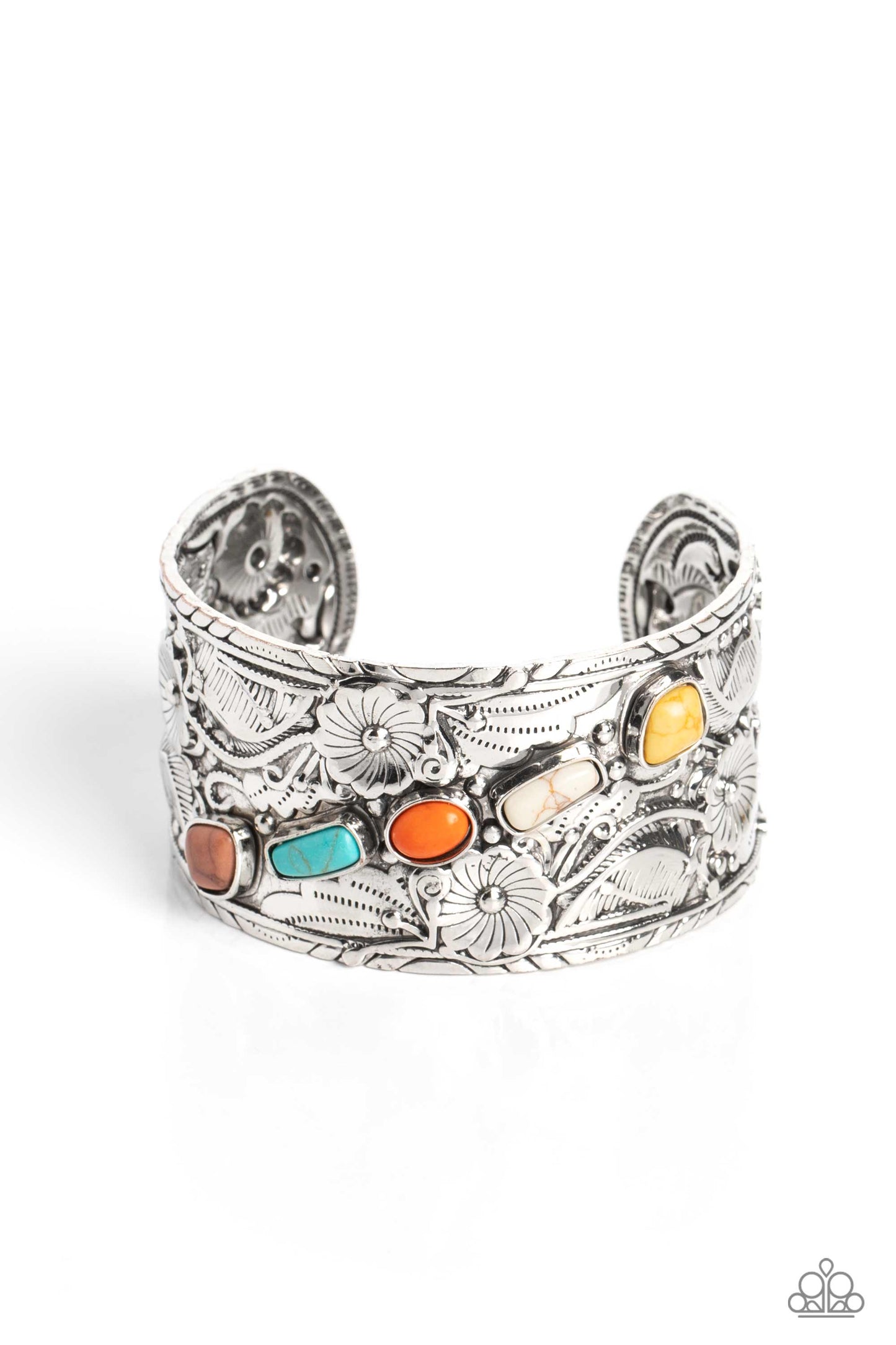 Still FLORAL Stones - multi - Paparazzi bracelet
