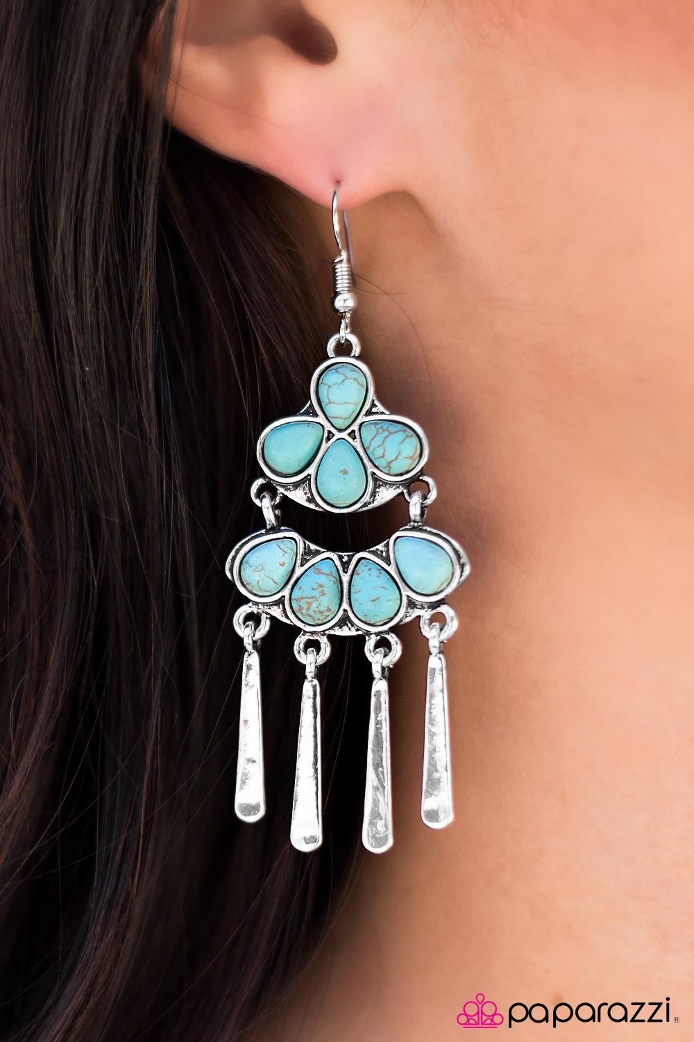 Stone Symphony - Paparazzi earrings