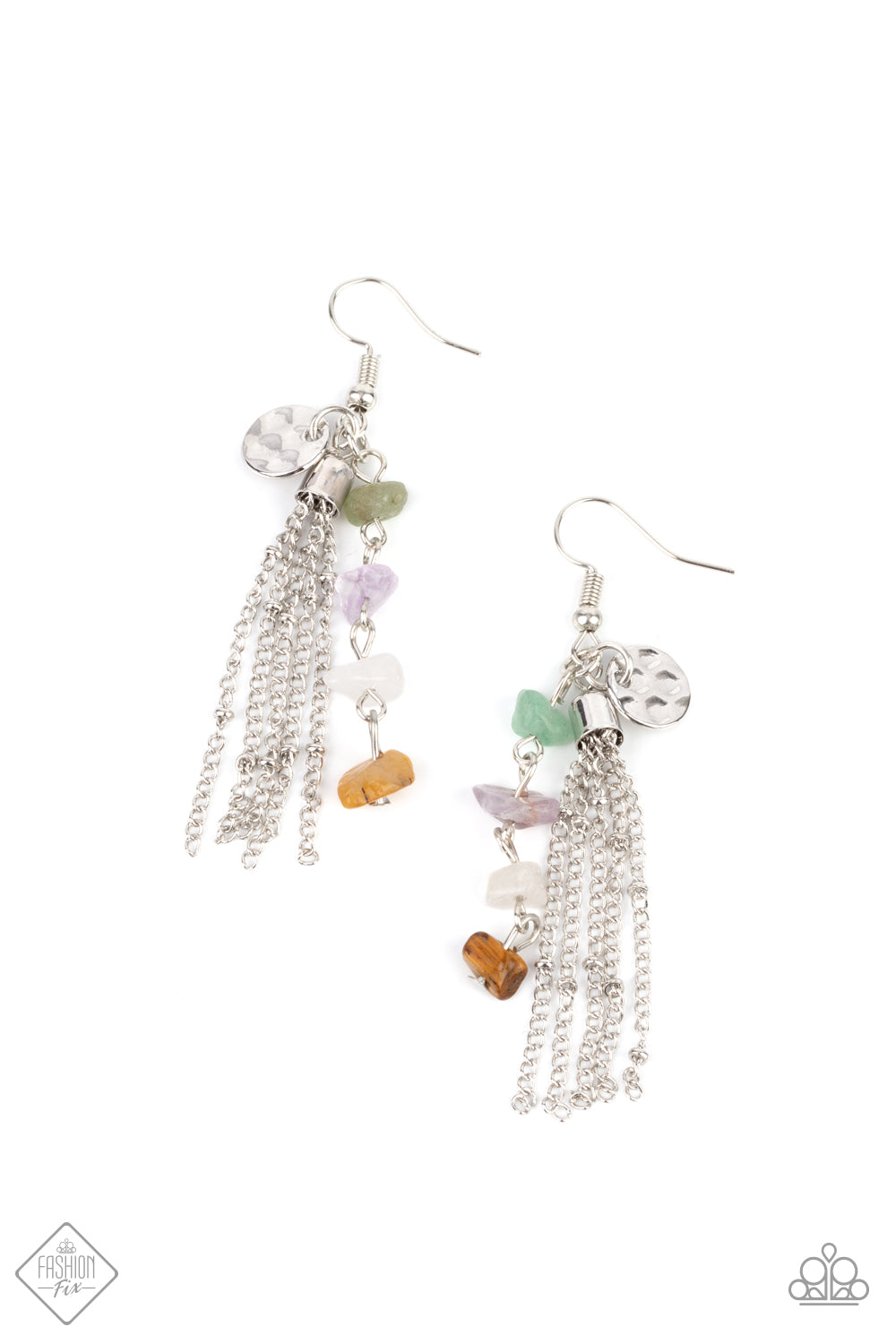 Stone Sensation - multi - Paparazzi earrings