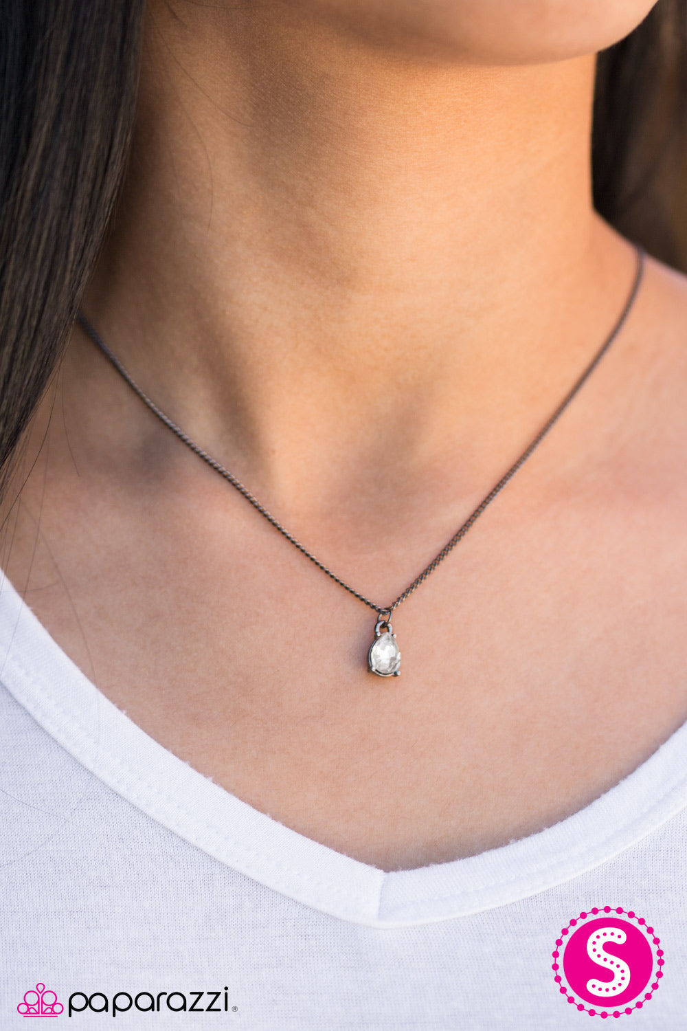 Stormy Nights - Black - Paparazzi necklace