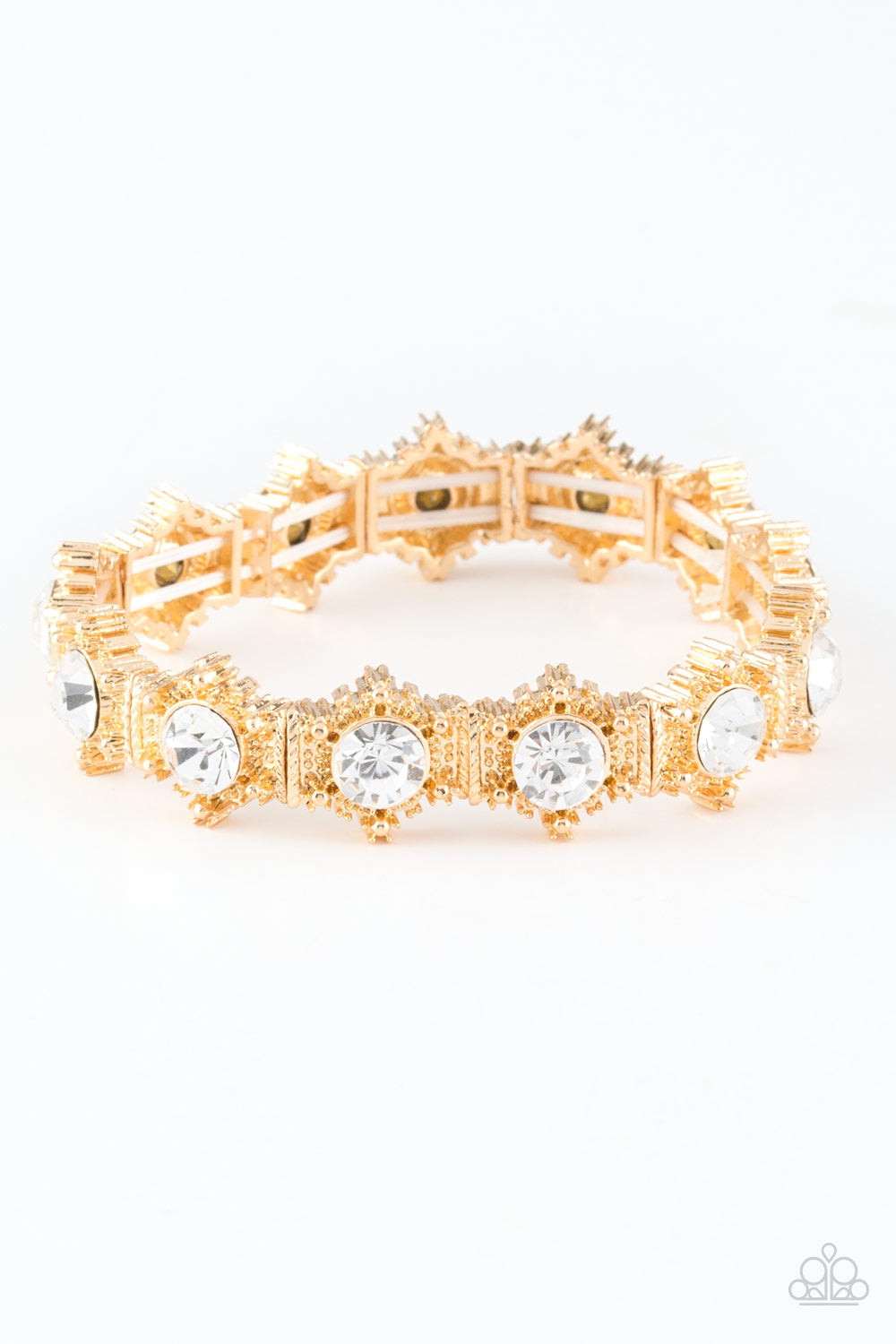Strut Your Stuff - gold - Paparazzi bracelet