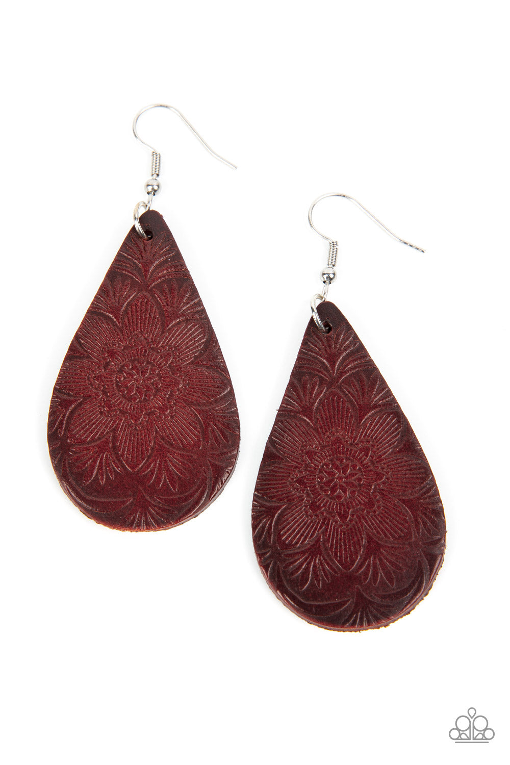 Subtropical Seasons - brown - Paparazzi earrings